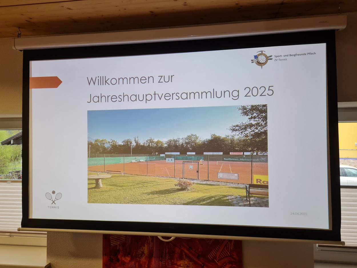 Jahreshauptversammlung 2025